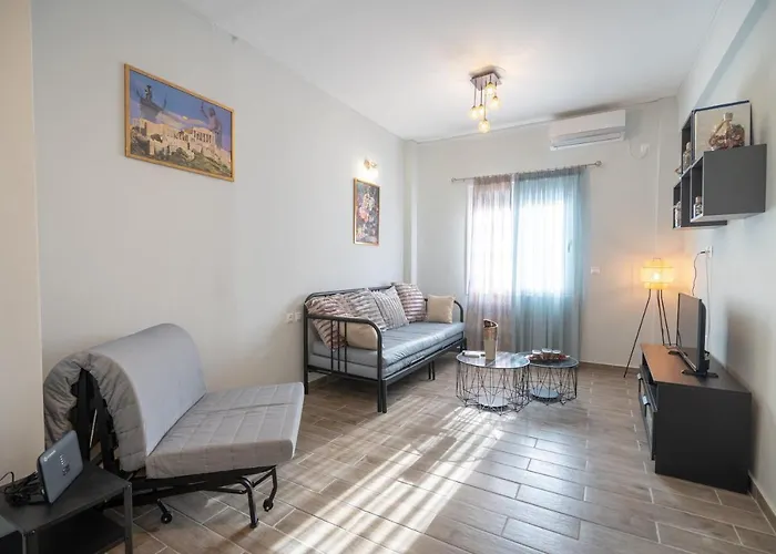 Athens Center 1 Bedrm 4 Pers Apartment By Mps